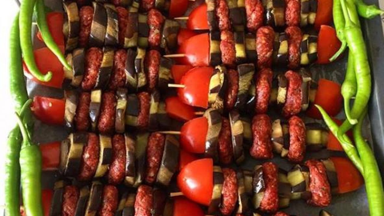 PATLICANLI ŞİŞ KEBAP