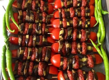 PATLICANLI ŞİŞ KEBAP