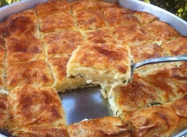 Sodalı Peynirli Börek
