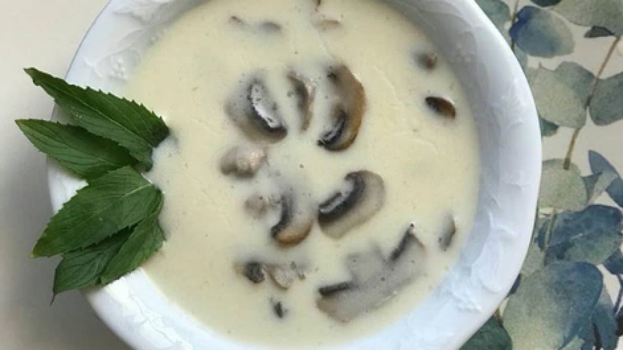 SÜTLÜ MANTAR ÇORBASI