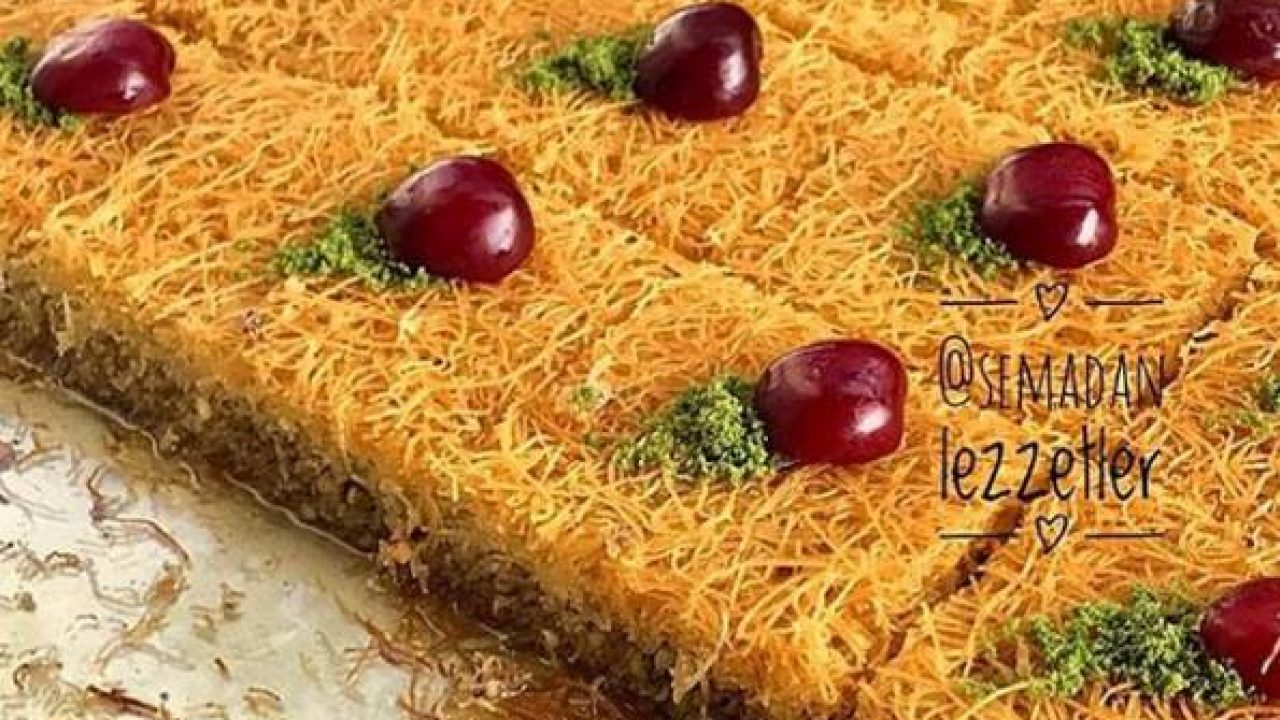 CEVİZLİ KADAYIF TATLISI