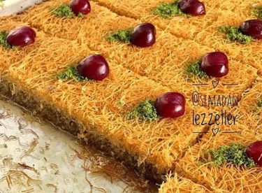 CEVİZLİ KADAYIF TATLISI