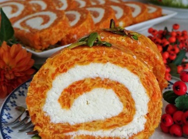 HİNDİSTAN CEVİZLİ RULO HAVUÇ PASTASI