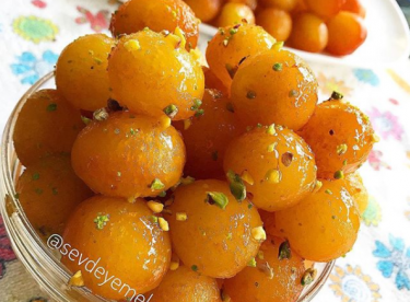 Hint Tatlısı -Gulab jamun
