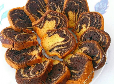 İki renkli Pamuk Kek