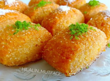 İrmikli Kesme Tatlı