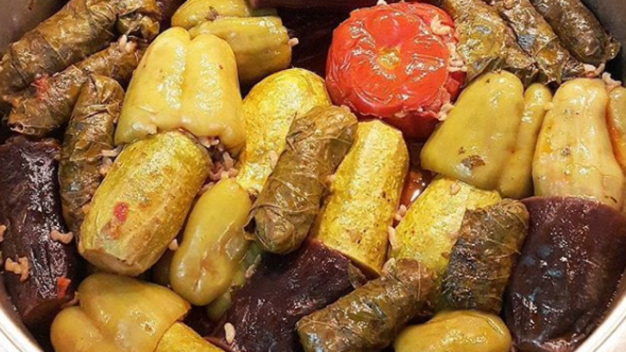 Karışık sebze dolması