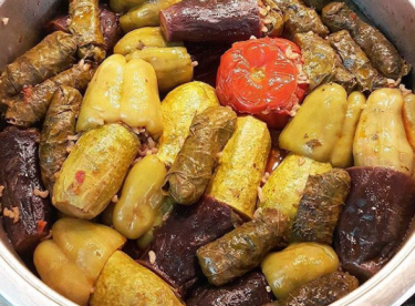 Karışık sebze dolması