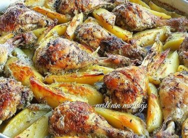 PARMAK YEDİRTEN TAVUK PATATES