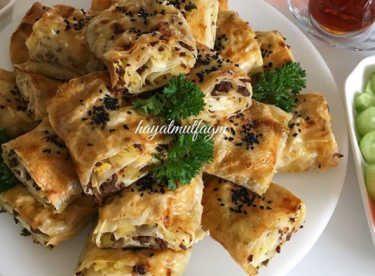 Patatesli Kıymalı Çıtır Börek