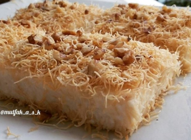 Kadayıflı Muhallebi