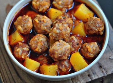 Patatesli Pirinçli Sıkı Köfte