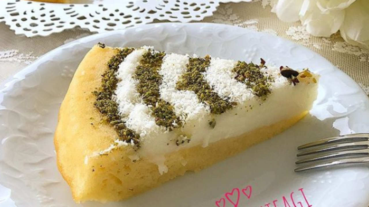 Tart Kalıbında Pratik Muhallebili,Şerbetli Tatlı