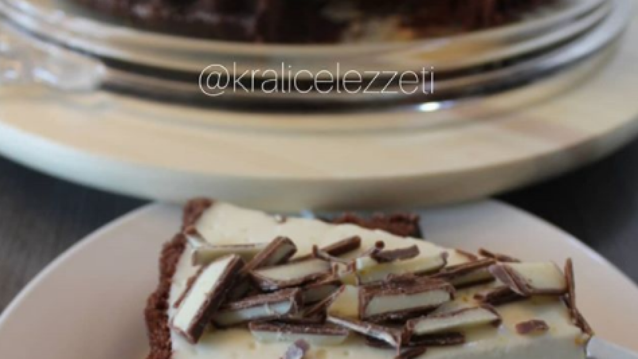 Çikolatalı Muhallebili Tart Pasta Nefis Yemek Tarifleri