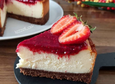 Frambuazlı Cheesecake
