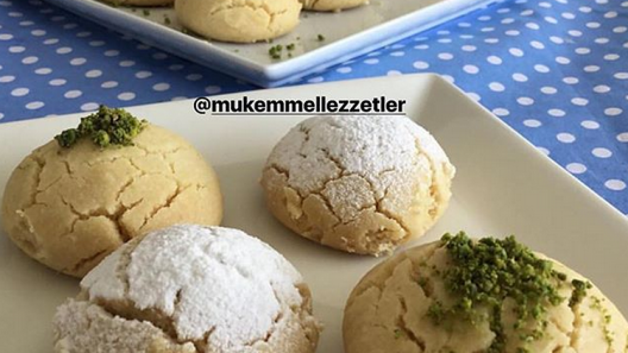MUZ PUDİNGLİ KURABİYE