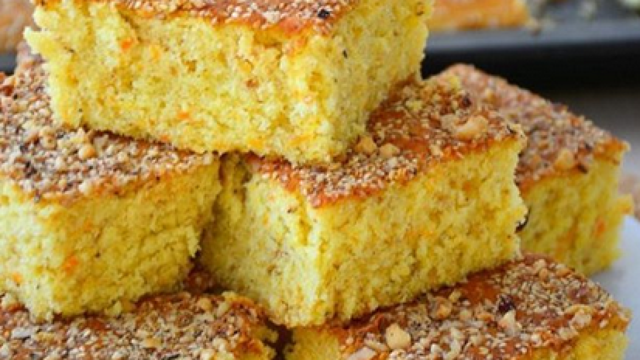 Portakallı Cevizli Anne Keki