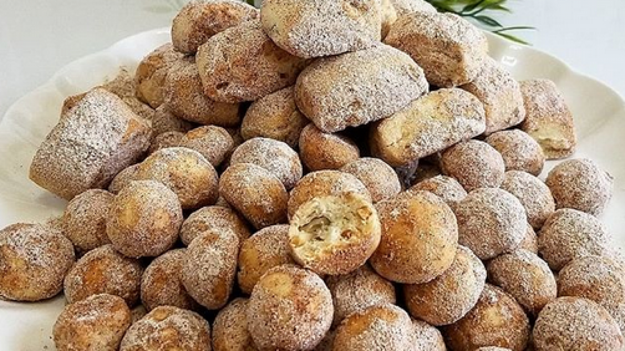 Tarçınlı Cevizli Kurabiye