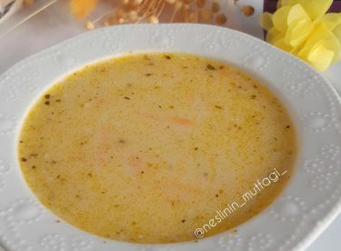 TERBİYELİ HAVUÇ PATATES ÇORBASI
