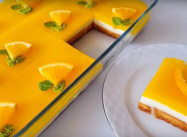 Portakal Soslu Etimek Tatlısı